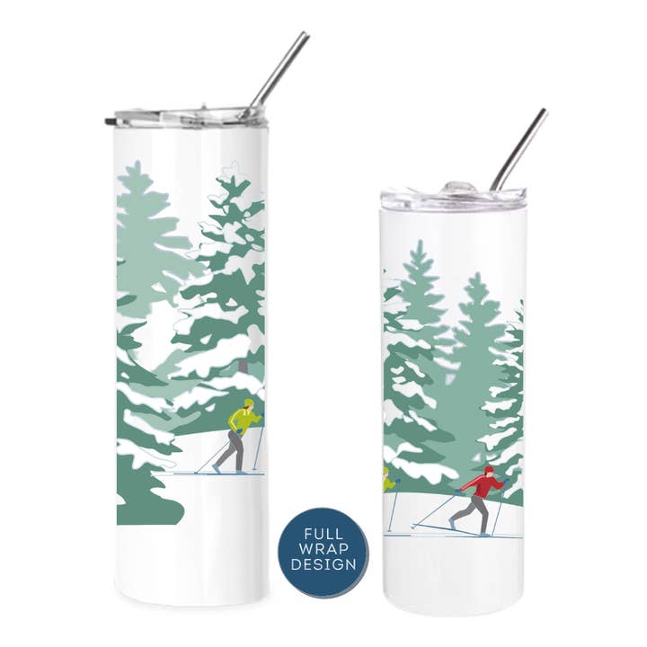Gobelets isolés | Woodland Ski Wrap pour la vente par Creative Compass