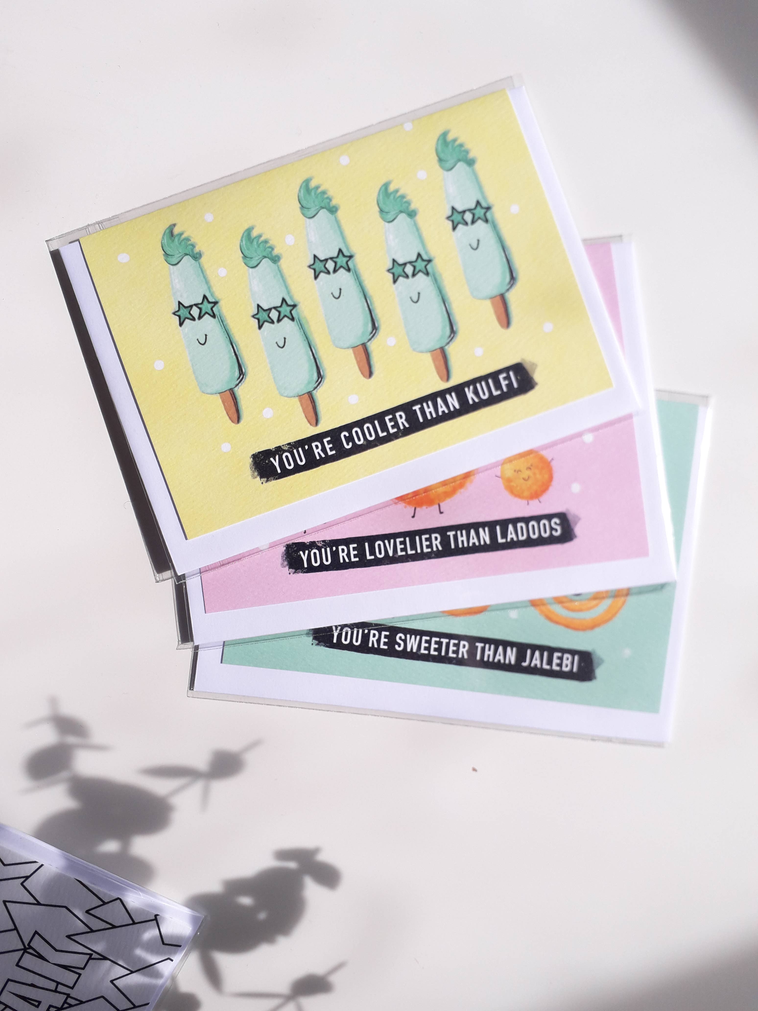 Halo Kits – wholesale Everyday greeting card – Cooler than Kulfi Card1