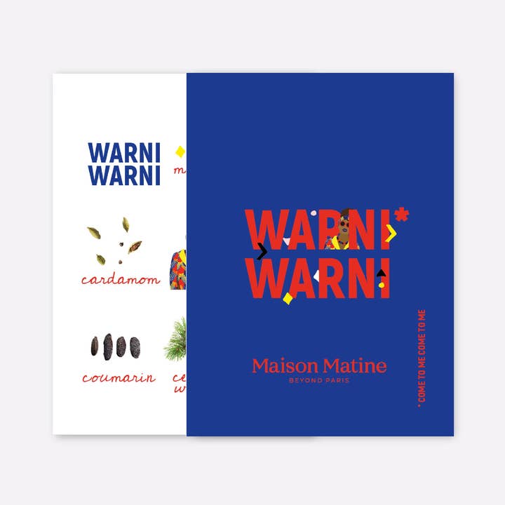 Maison Matine - Wholesale Perfume/Eau de Toilette - Eau de Parfum, Warni Warni 50ml