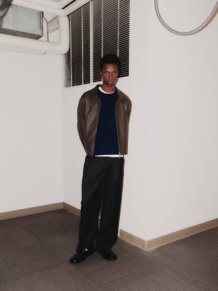 The Kenzo Jacket | Moto Faux Leather Jacket for wholesale by MOD REF