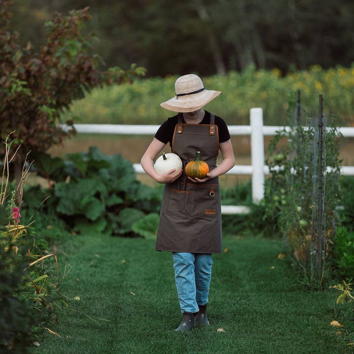Steel & Clover – Großhandel Schürzen – Townsite Allzweckschürze aus Segeltuch4