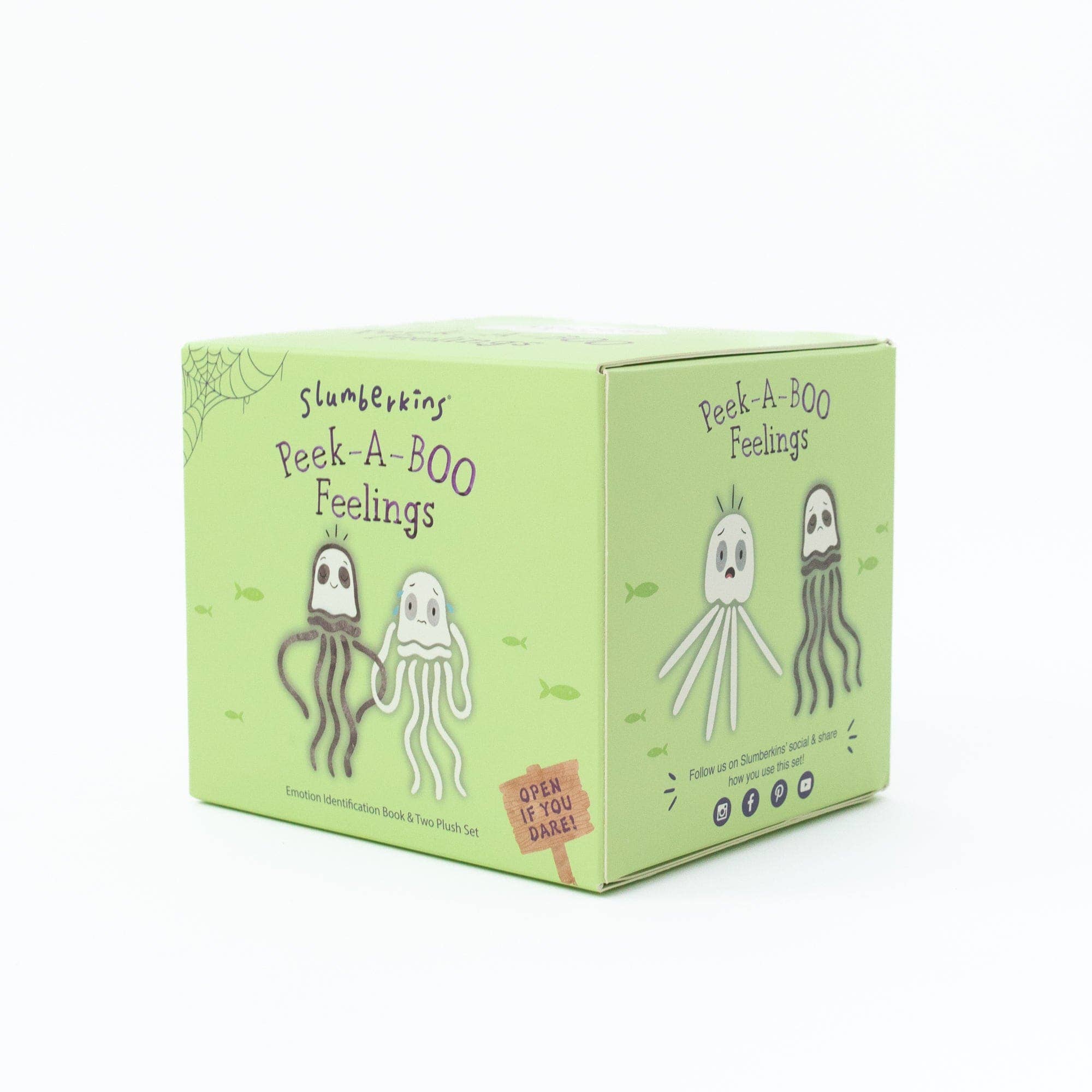 Slumberkins Inc. - Wholesale Stuffed/Plush Toy - Kids & Baby - Peek-A-BOO Feelings Jellyfish Set2