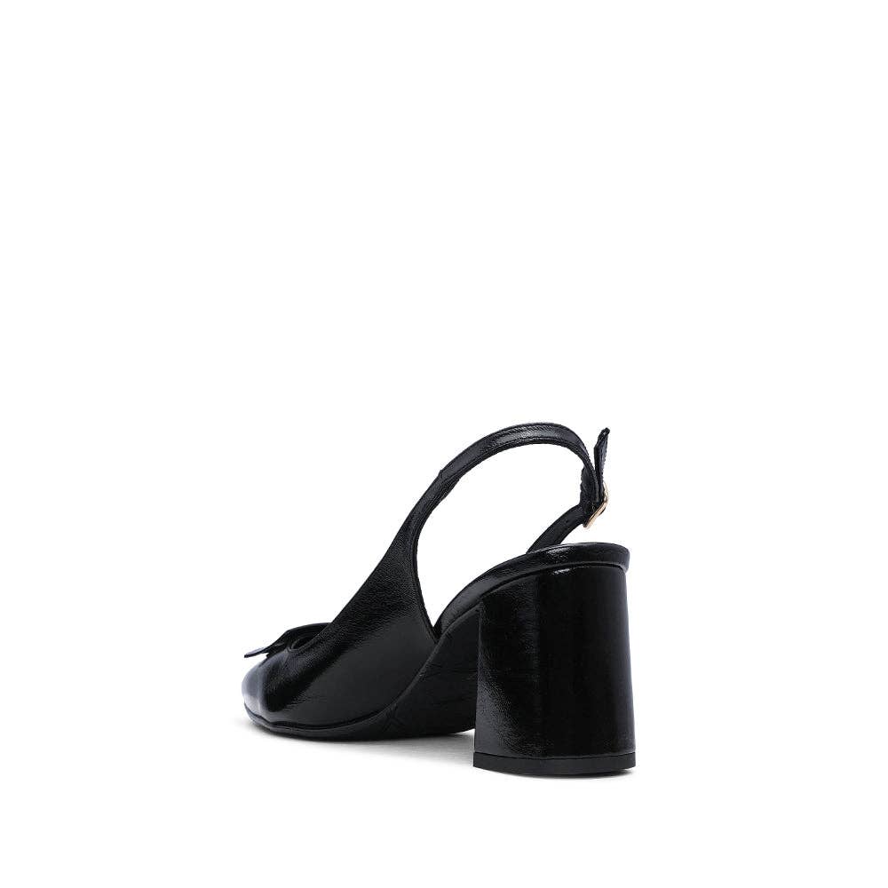 What a Shoes - Vendita all'ingrosso Scarpe con tacco basso - Donna - Décolleté slingback Beirute con tacco a blocco4