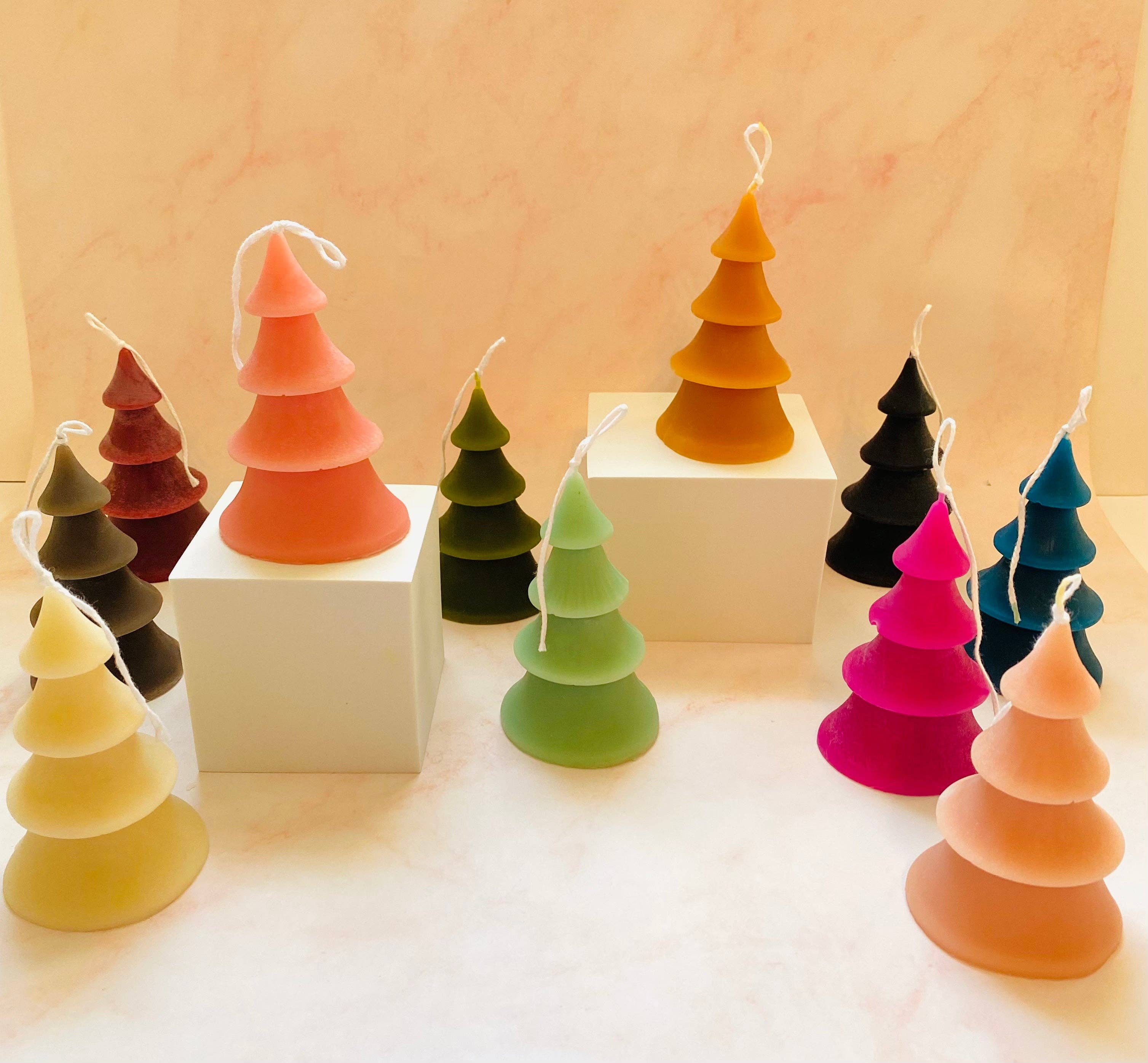 Maple + Love - Wholesale Novelty Candle - 4 Tier Christmas Tree Beeswax Candle6