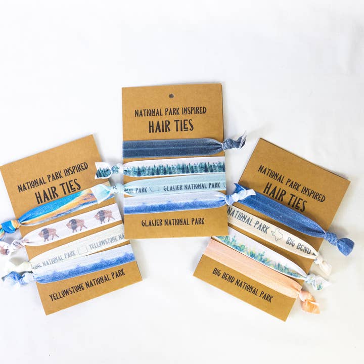 National Parks and Beyond - Wholesale Hair Tie - National Park Inspired Hair Bands9