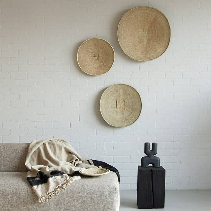 The African Home Goods - Wholesale Basket - Binga / Tonga Baskets: All Beige (Assorted)3