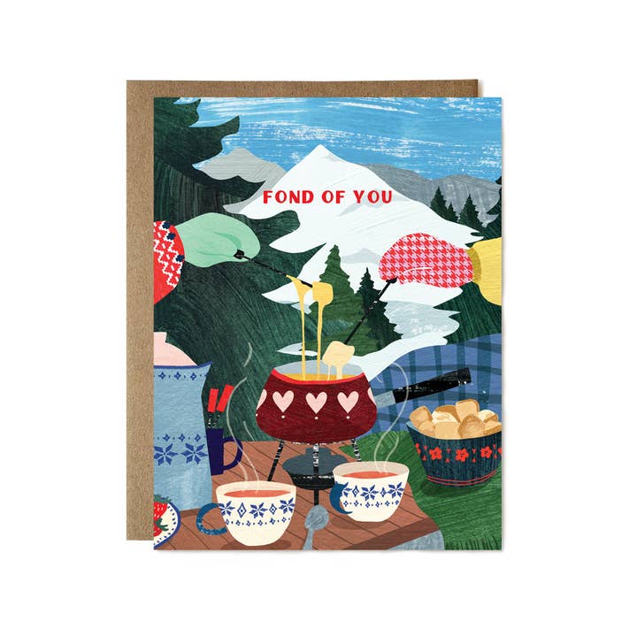 Ula Bloom - Wholesale Love Card - Fond of You Card