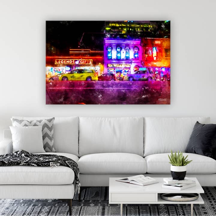 Kunstdoeken, Nashville TN, Tootsies voor wholesale door G.O.A.T House of Creative