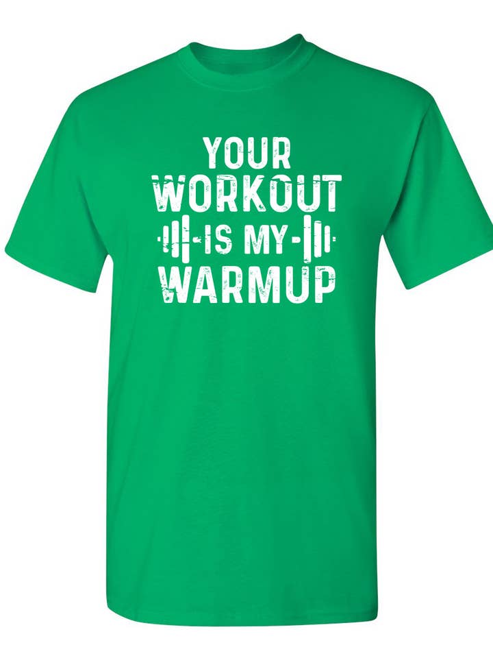 Votre entraînement est mon échauffement pour la vente par Feelin Good Tees