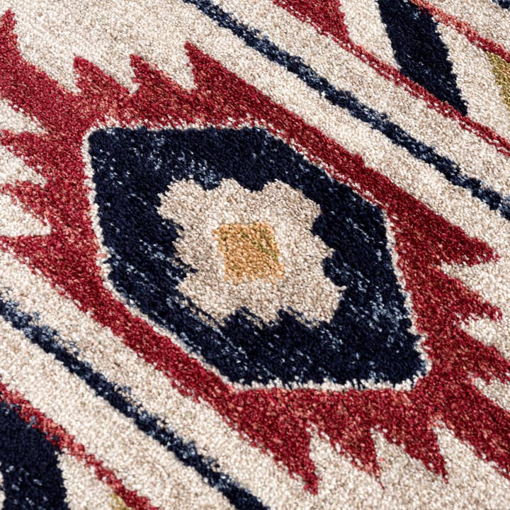 Abani Rugs - Wholesale Area rug - Abani Sedona Mexican Southwestern Beige Red Area Rug7