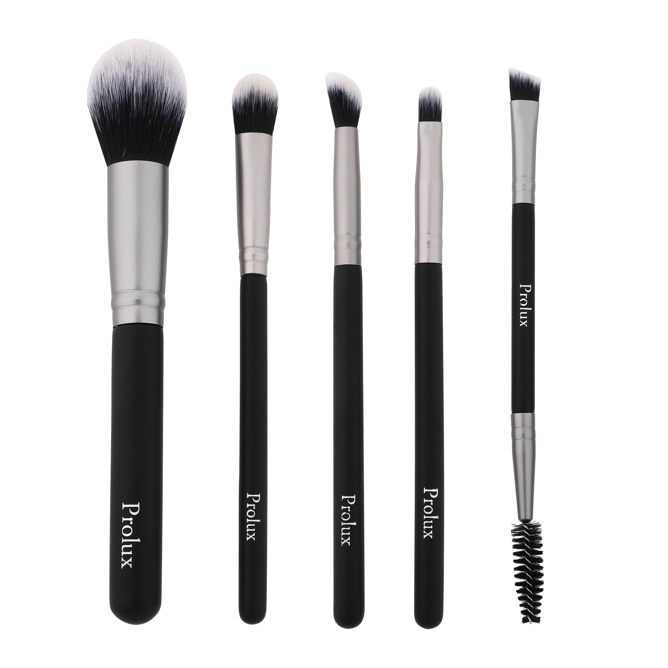Efon International Corp. - Wholesale Makeup Brush Set - Deluxe - High-Quality Synthetic Bristles 5-piece Brush Set7