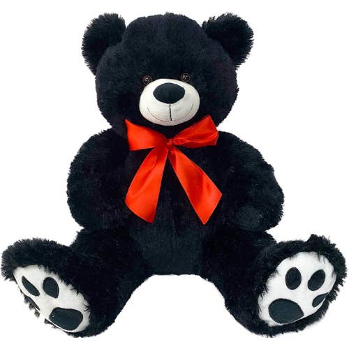 Anico – Peluche - Crianças e bebés por atacado – Urso de Peluche Anico 20" com Fita Vermelha