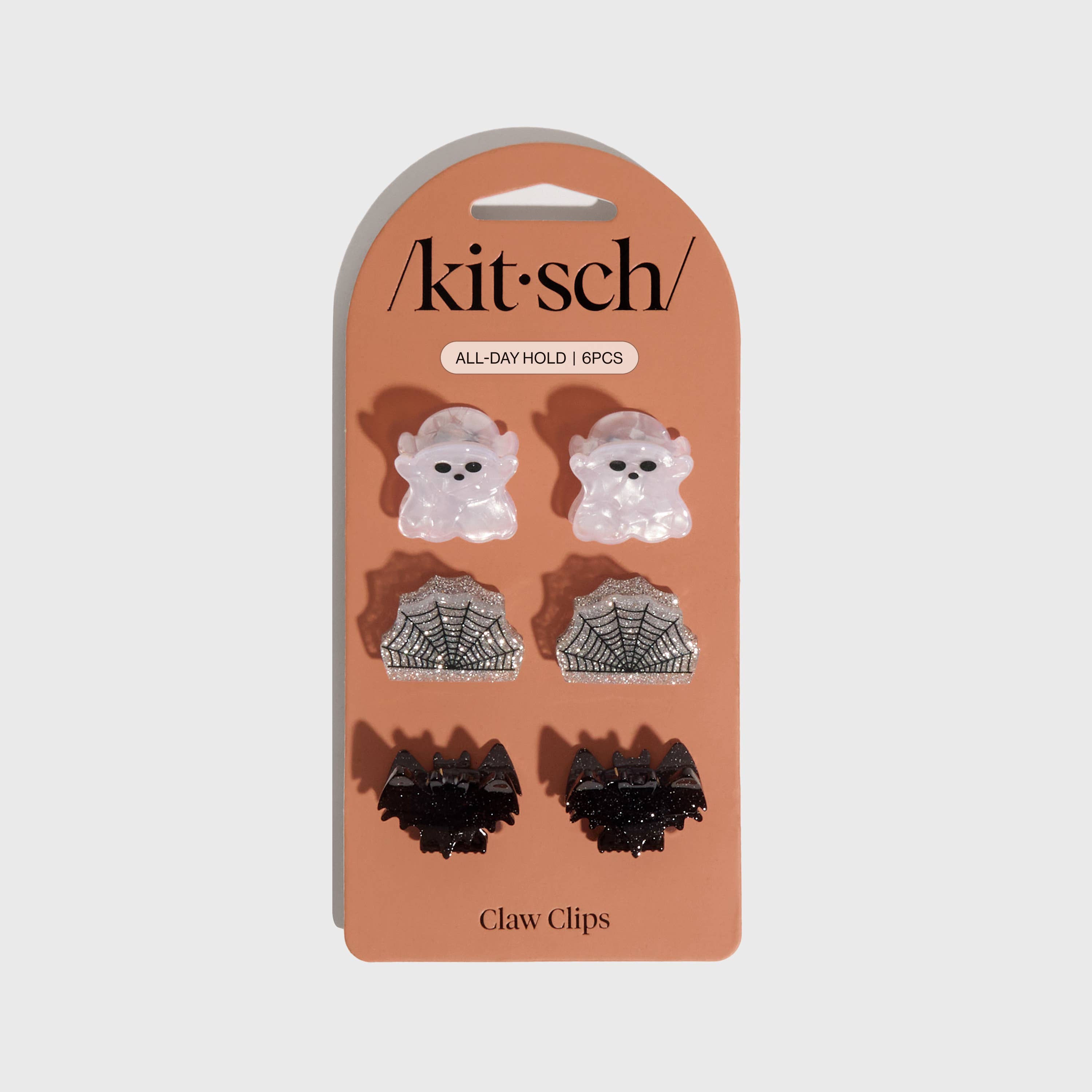 KITSCH - Wholesale Hair Clip - Women's - Mini Claw Clips 6pc Set - Halloween8