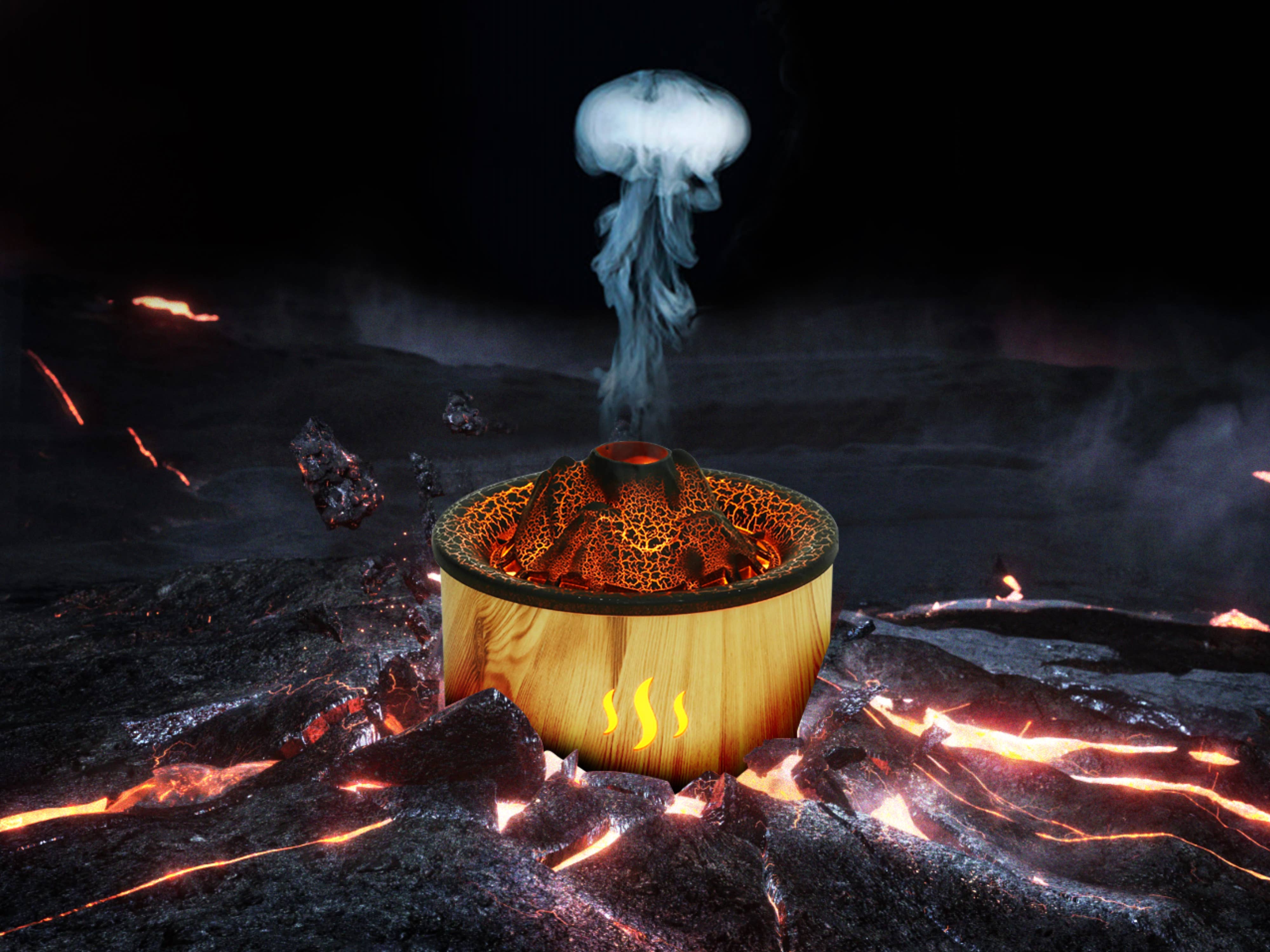 TECHANCY - Wholesale Electronic Diffuser - Techancy Aroma Diffuser LD3916 Wood Colour2