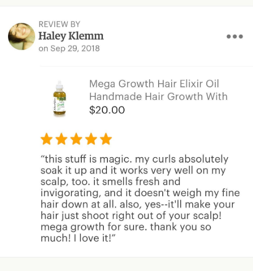 Nature's Lab - Natural Sisters - Vente Huiles pour cheveux - Élixir Capillaire Mega Growth avec Herbes Biologiques et Huiles Essentielles8