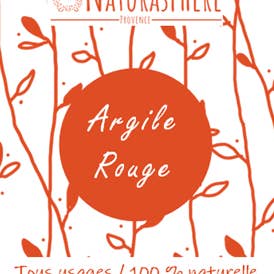 250g Superfine Red Clay - PP foret kraftpose for engroshandel hos eurl aca