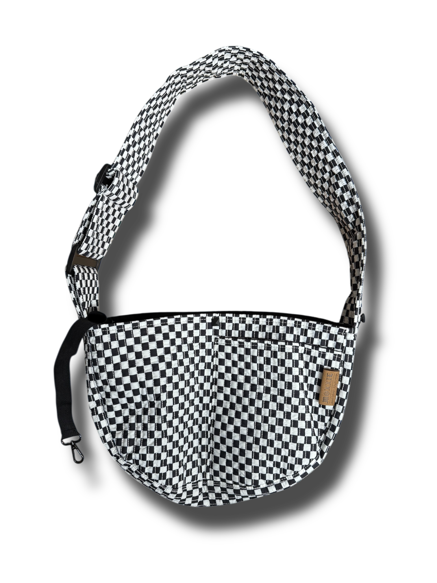Black and White Pet Sling Carrier for wholesale on Faire1