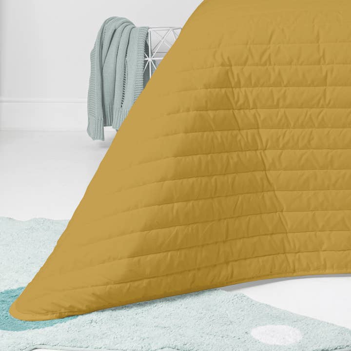 Happyfriday – wholesale Quilt – Kids & Baby – Dash Mustard Bedspread