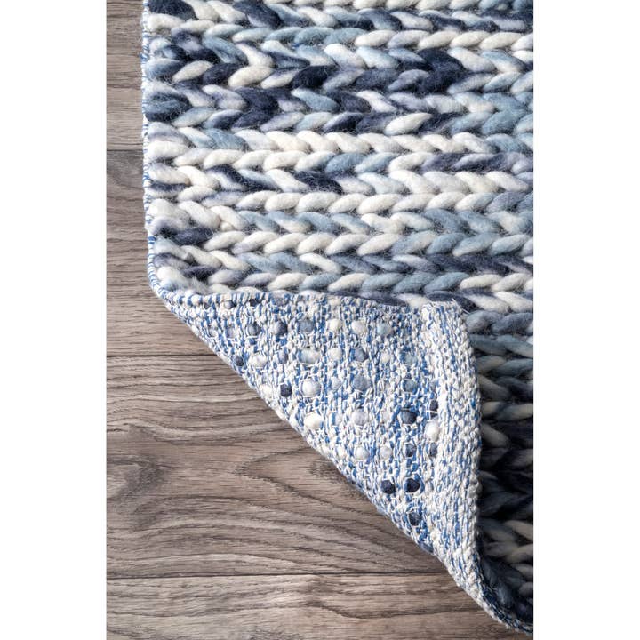nuLOOM - Wholesale Area Rug - Hand Woven Chunky Woolen Cable Area Rug27
