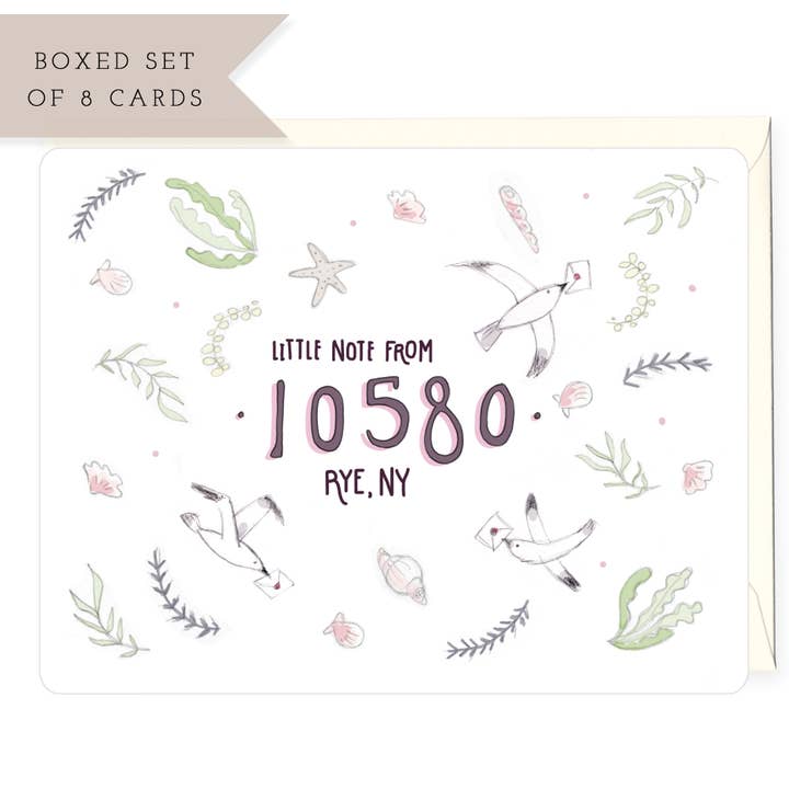 Anpassat postnummer för din stad - Personliga gratulationskort för wholesale av H.macdo Paper Co.