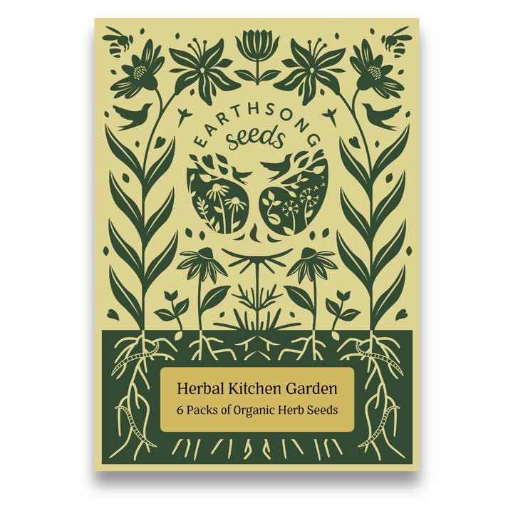 Herbal Kitchen Garden - Organic Herb Seeds for wholesale by Earthsong Seeds