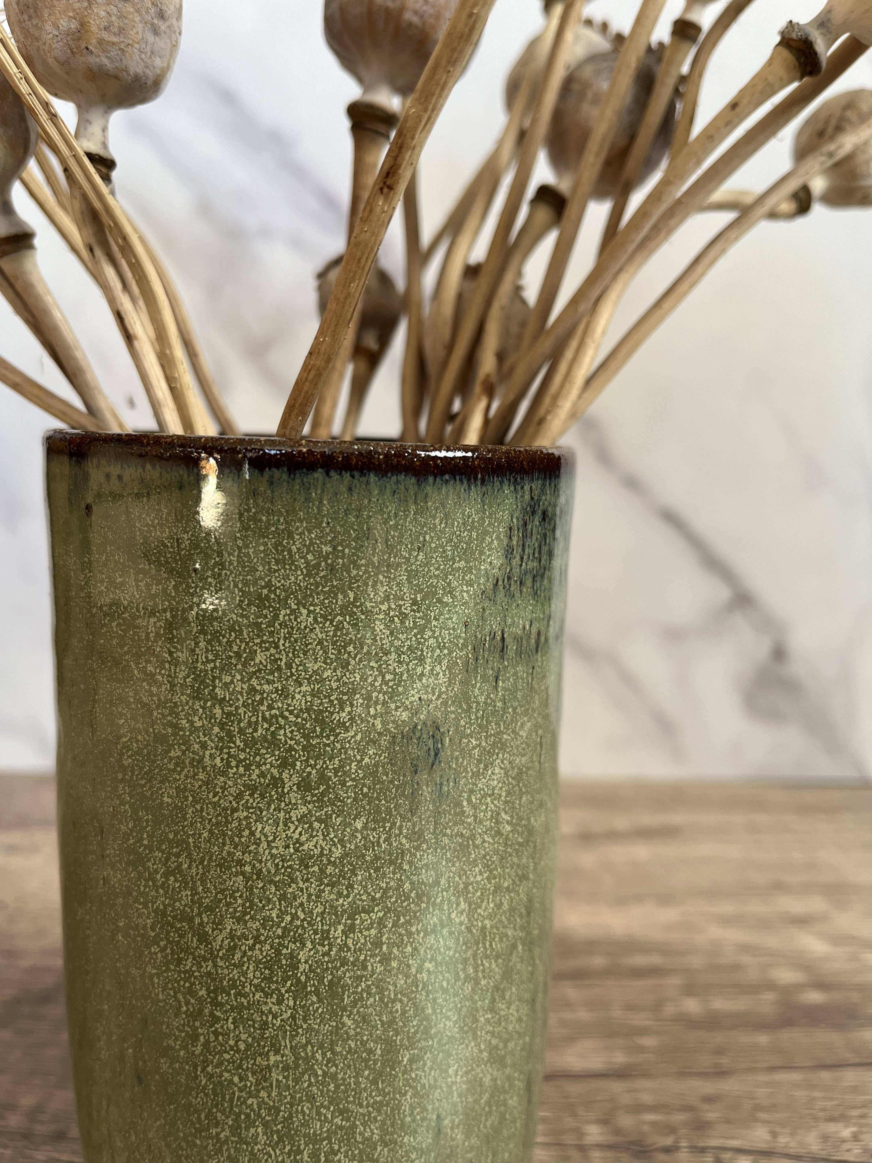 Uphill Pottery - Wholesale Vase - Straight 6" vase4