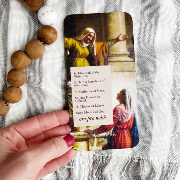 Abundance of Grace - Wholesale Religious Card - Litany of Friendship Prayer Card