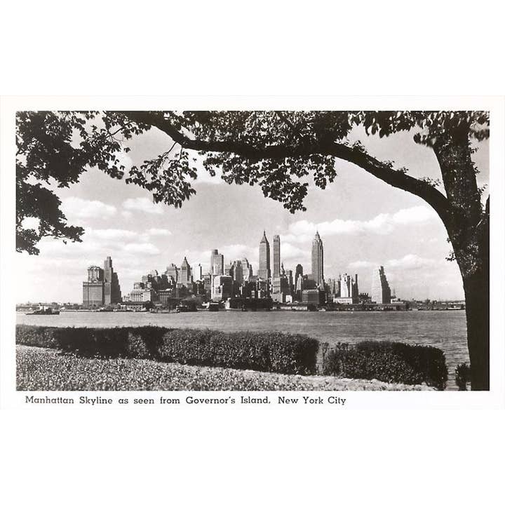 Found Image Press - Wholesale Stationery/Notecard Set - Greeting Card NY-1025 Manhattan Skyline