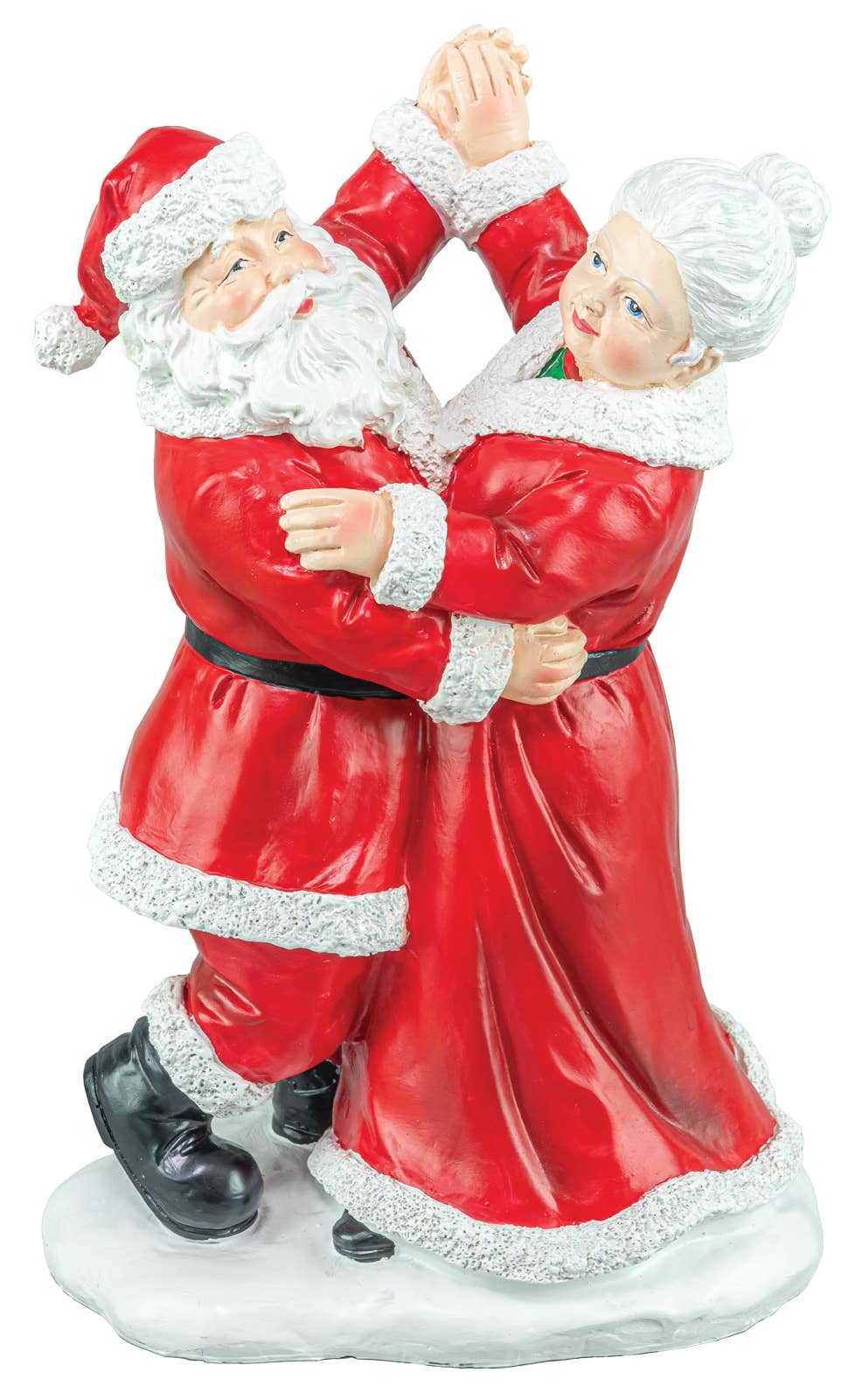 Hanna's Handiworks - Wholesale Decorative Tabletop Object - Christmas Mr. and Mrs. Claus Waltz Tabletop0