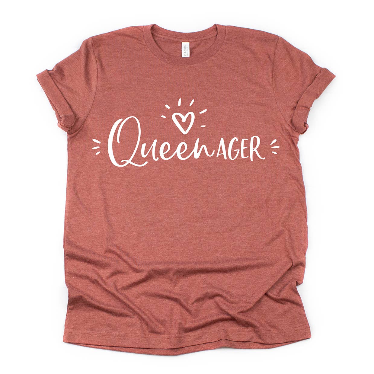 Zoe Creative Co - Wholesale Screen Printed T-Shirt - Women's - Queenager T-Shirt Senior Woman Young Grandmother Tee Shirt9