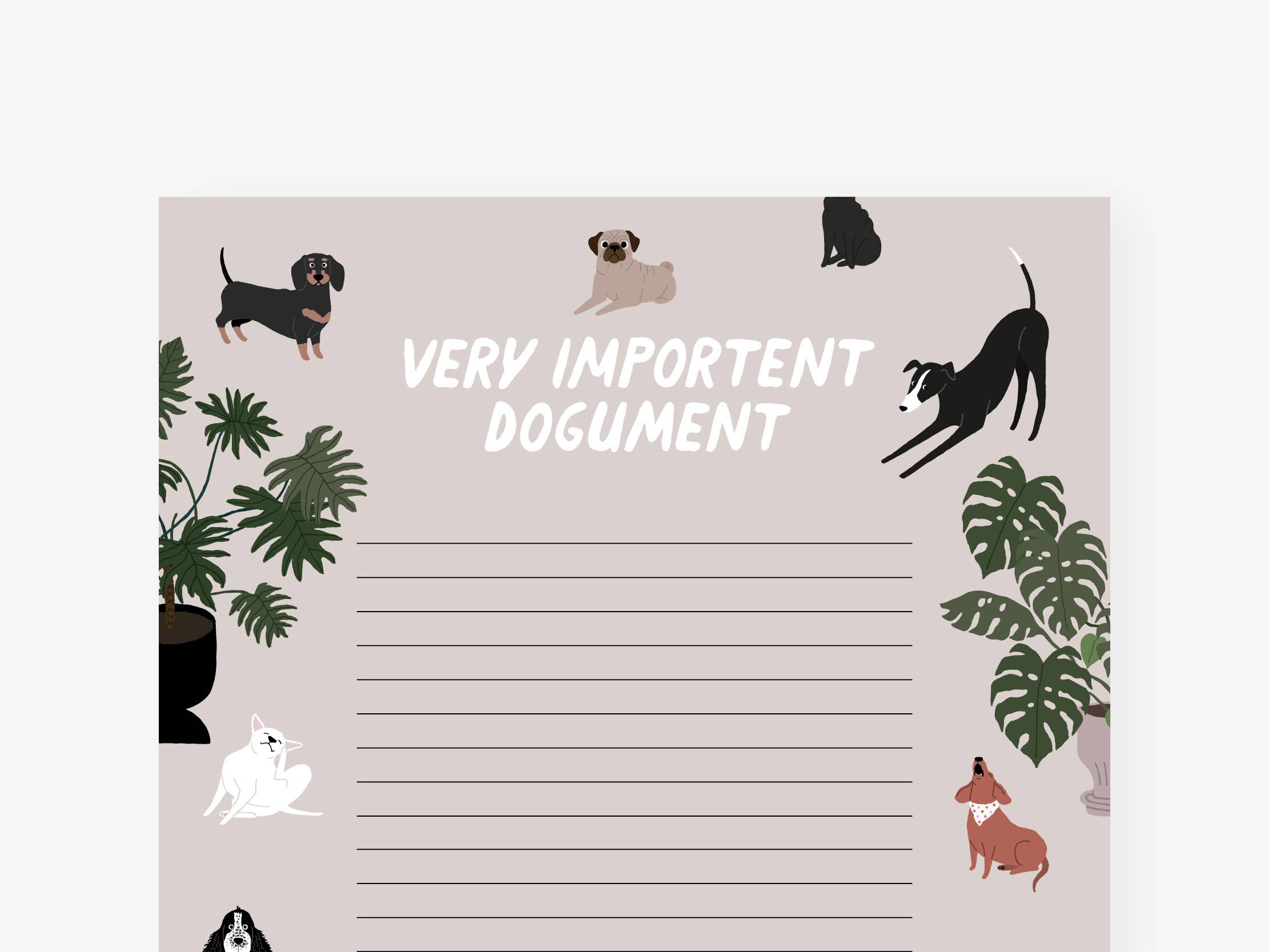 typealive - Venta al por mayor Libretas - Bloc de notas Petisfaction «DOGS»3