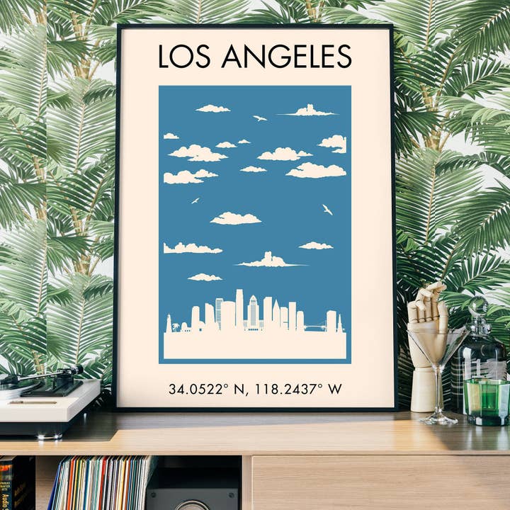 Impressão em estilo turístico de Los Angeles por atacado de Ink & Drop
