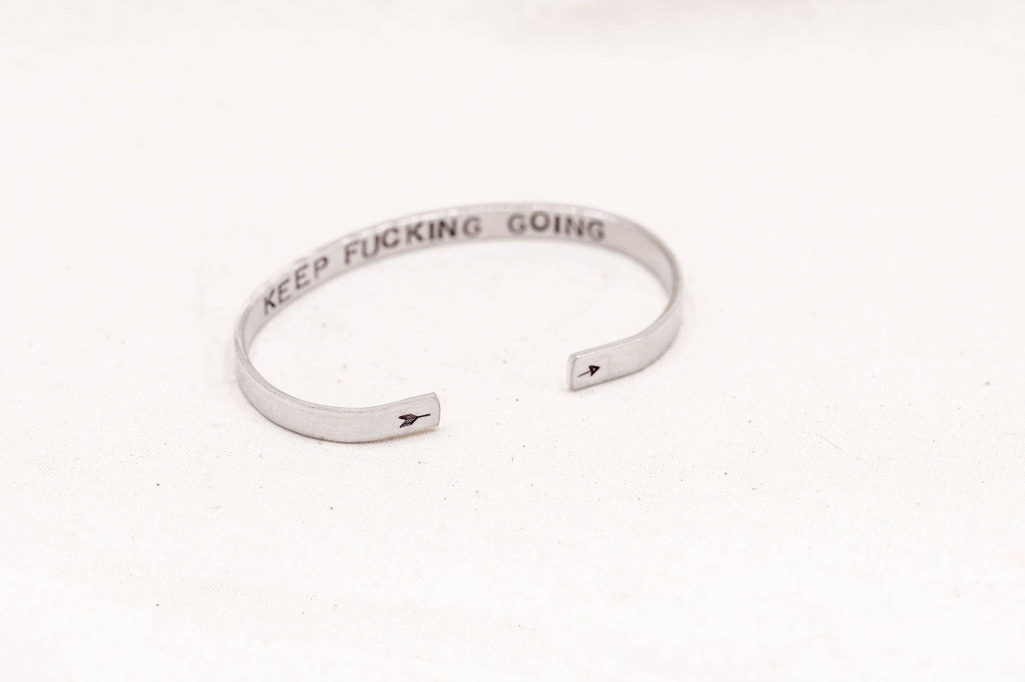 Nautically Northern - Wholesale Cuff Bracelet - "Keep F***ing Going" Cuff Bracelet15