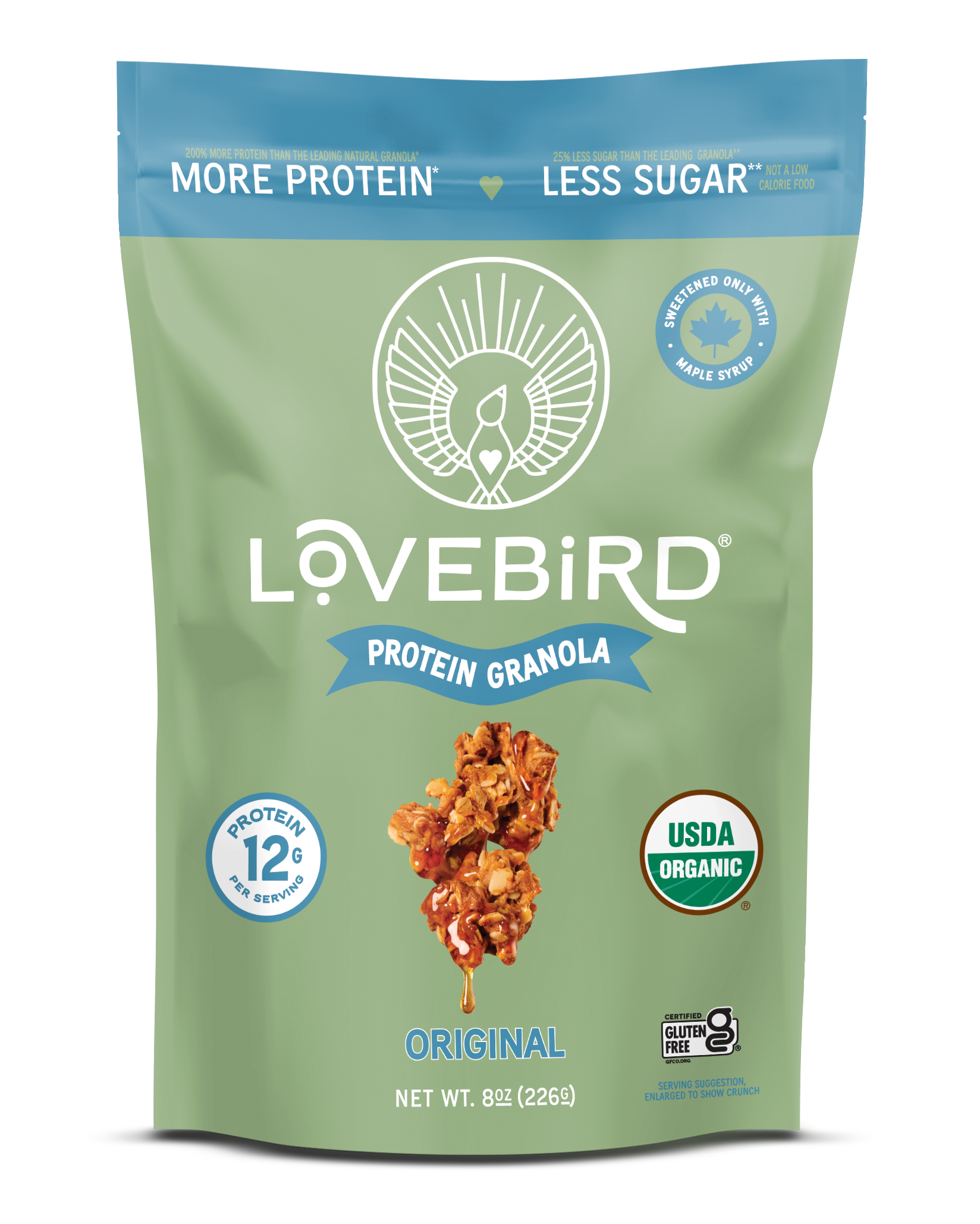 Lovebird Cereal - Wholesale Granola - Lovebird Organic Protein Granola Variety Pack1