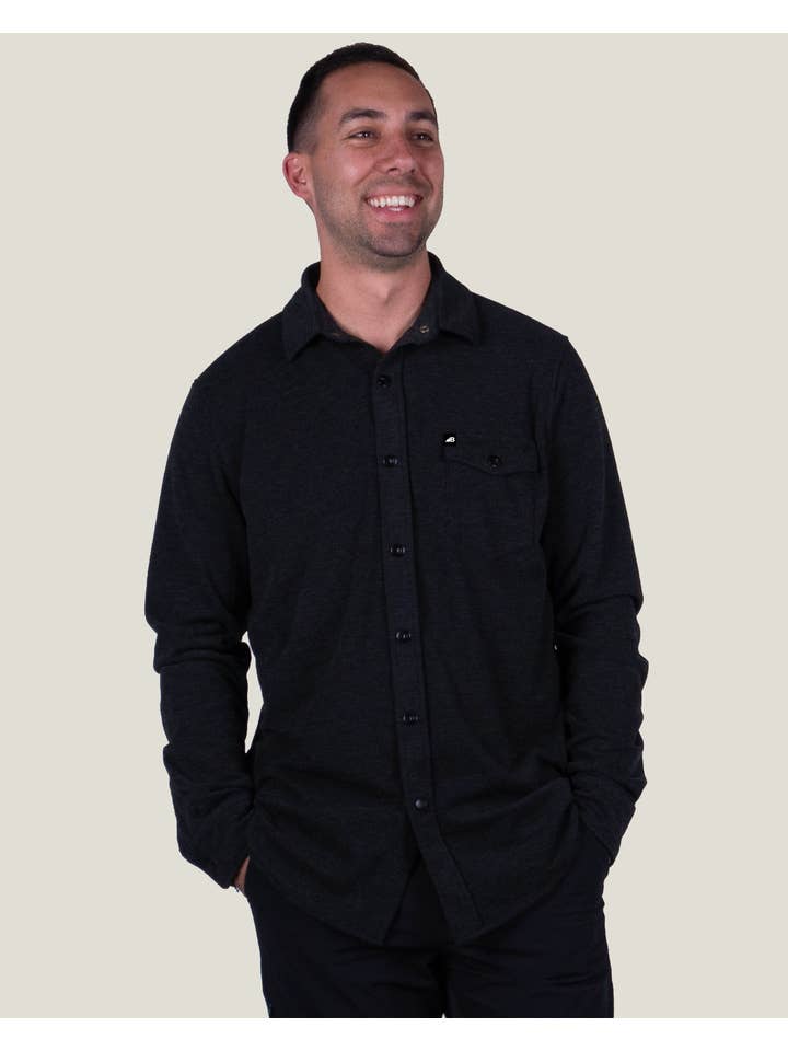 Belong Designs - Wholesale Button Down Shirt - Men's - Men's Sherman Fleece Button Up24