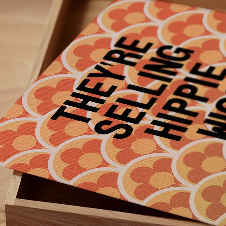 Ink & Drop - Wholesale Kunstprint - Ze verkopen hippiepruiken Withnail and I Quote Print2