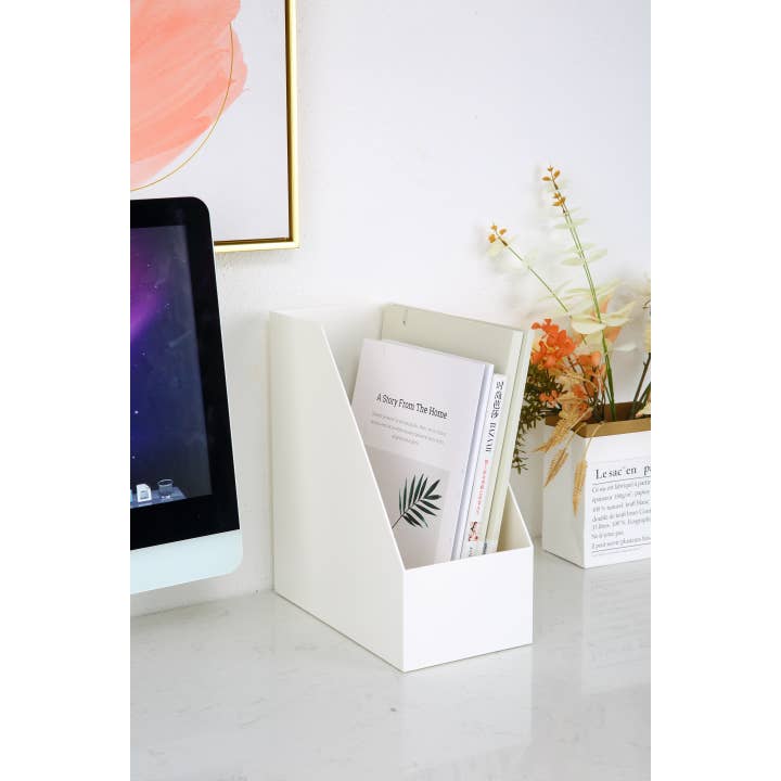 YBM HOME INC. - Wholesale Magazine Rack - Wide Plastic Magazine Holder2