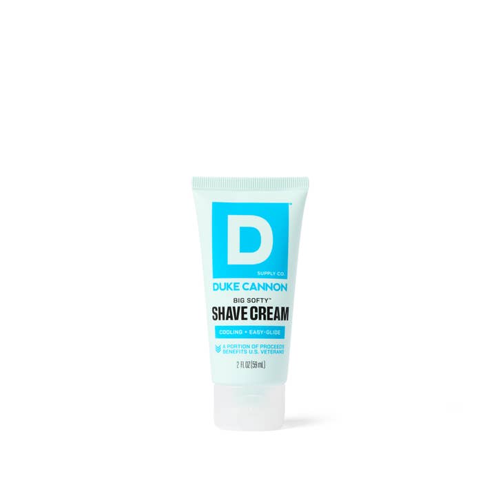 Travel Size Big Softy Shave Cream - 2oz for wholesale by Duke Cannon