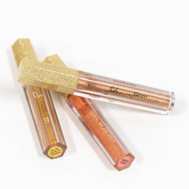 SM Beauty LLC - Wholesale Lip Gloss - Sistar - Star Is Born Holographic Lip Gloss | Paper Counter Display1