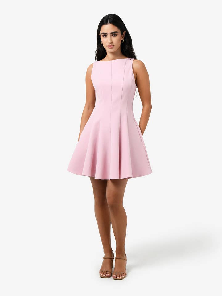 Abito Mini con Pannelli Sandy da Donna di Forcast per la vendita all'ingrosso da parte di Forcast