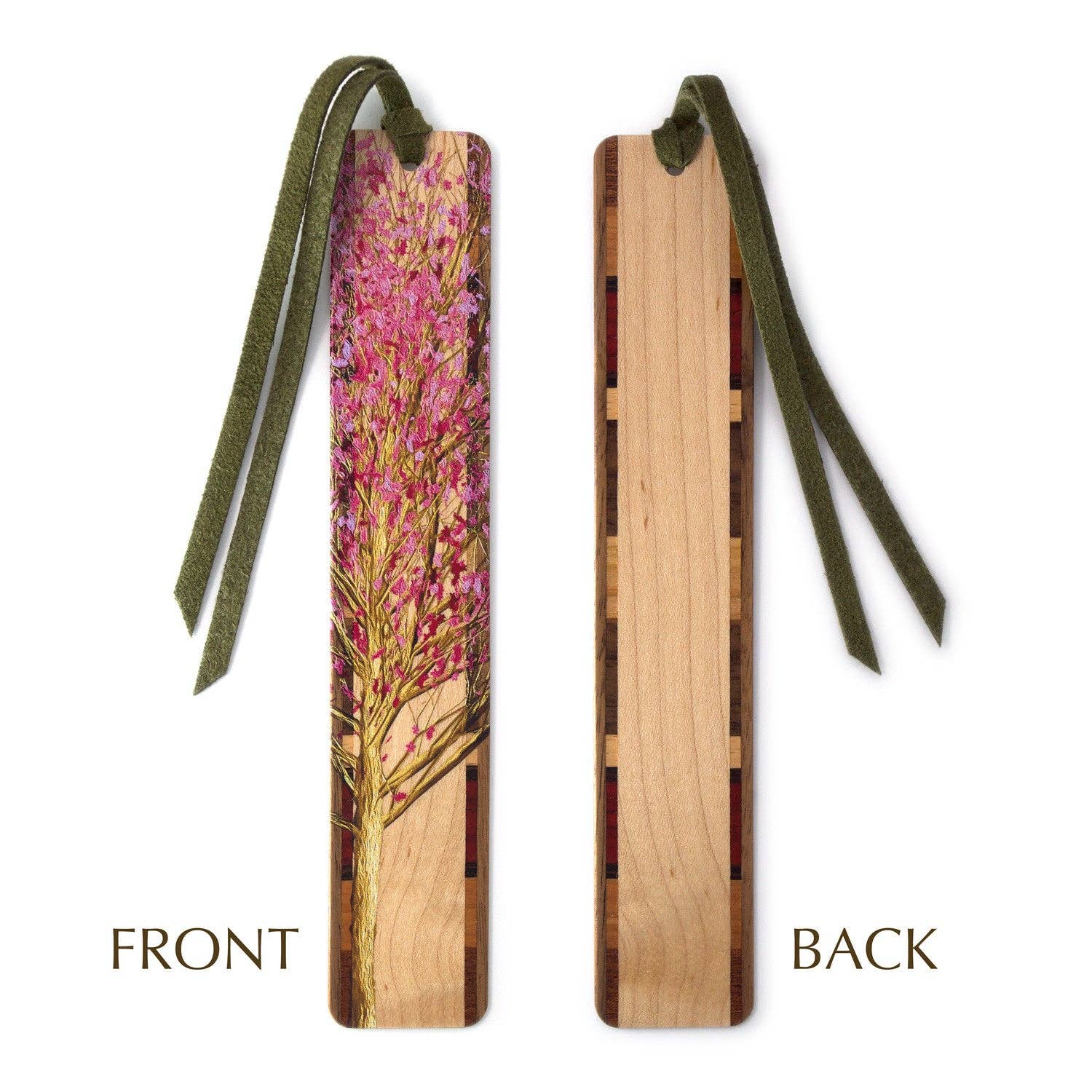 Mitercraft - Wholesale Bookmark - Cherry Tree Japanese Sakura Wooden Bookmark2