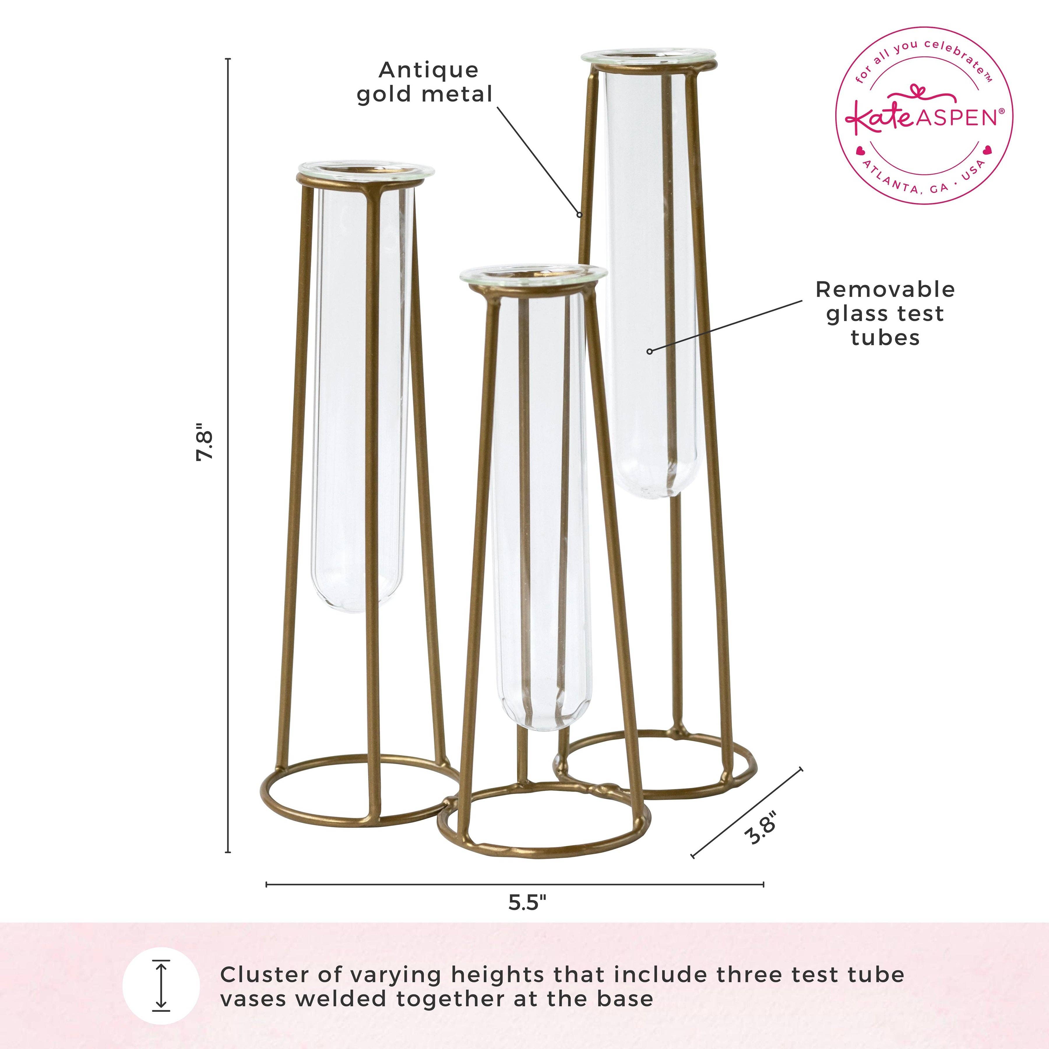 Kate Aspen – Großhandel Vasen – Reagenzglas-Blumenvase7