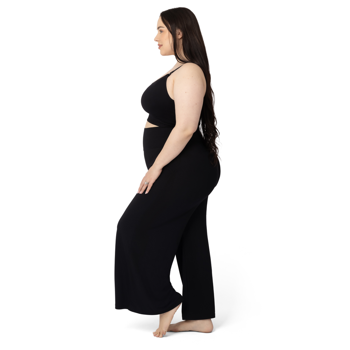 Kindred Bravely - Wholesale Lounge Sweatpants/Joggers - Women's - Bamboo Wide Leg Maternity & Postpartum Lounge Pant2