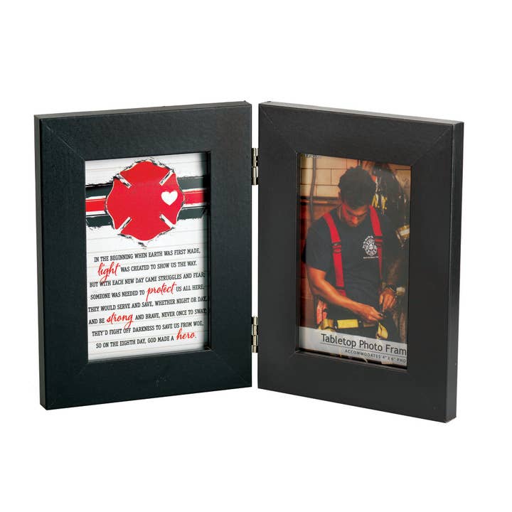 Dicksons - Wholesale Picture Frame - Firefighter Double Window Frame