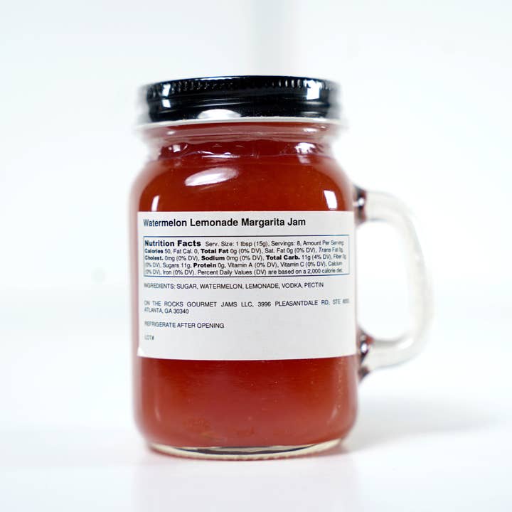 On the Rocks Gourmet Jams - Wholesale Jam/Jelly - Watermelon Lemonade Margarita Jam2