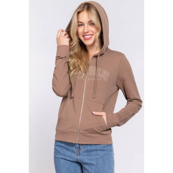 CASACO FELTRO COM CAPUZ FRANCÊS BORDADO SLV por atacado de Baie Bleue