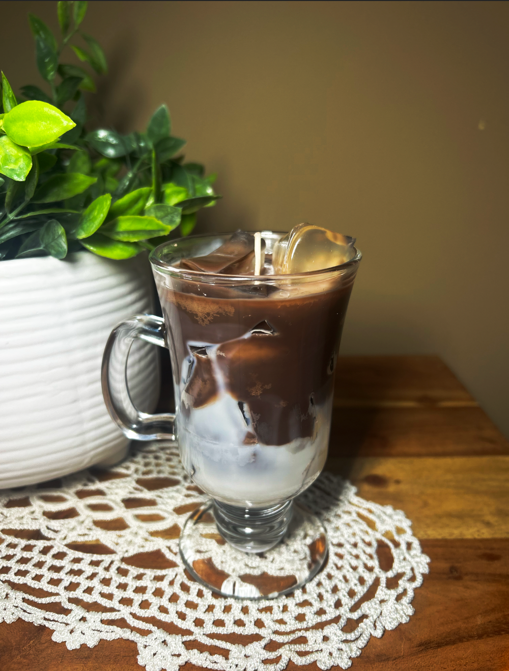 Val Viola Candles - Wholesale Jar/Filled Candle - Iced Latte Coffee Candle | Gel and Soy Wax3