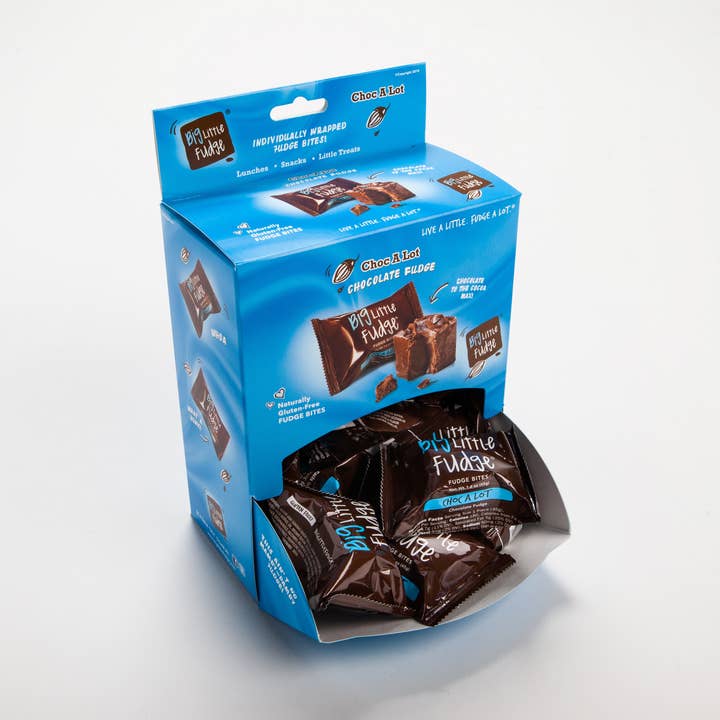 Big Little Fudge - Wholesale Fudge - Choc A Lot Fudge Bites - 12pc