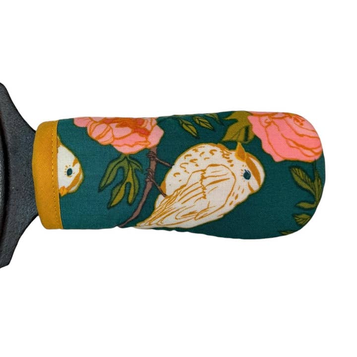 Birds of a Feather Cast Iron Handle Mitt for wholesale by Collisionware