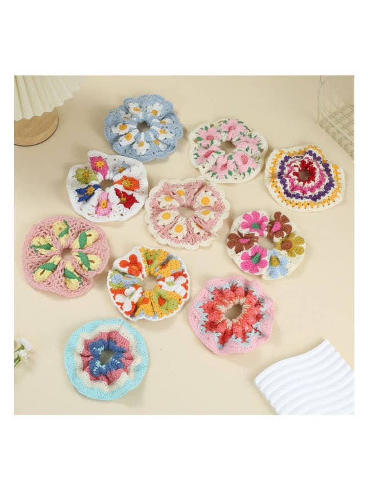 Gifty - Fashionable Knitted Scrunchie Hair Bands for wholesale by WEST AUSSIE SUPPLIES